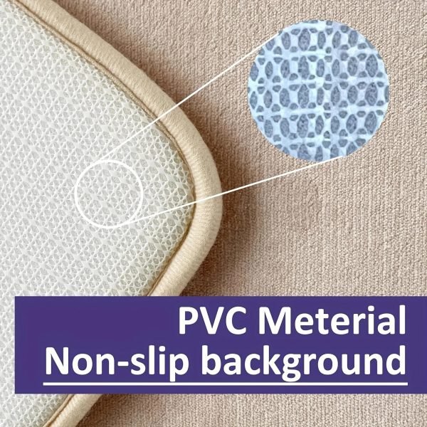 Super Absorbent Bath Mat Memory Foam Carpet Non-slip Bathroom Rug Bathtub Side Floor Rugs Shower Room Doormat Toilet Footpad - Image 7