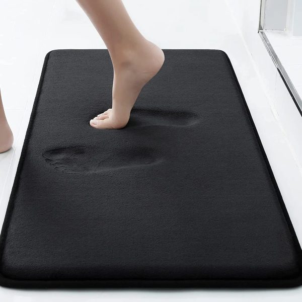 Super Absorbent Bath Mat Memory Foam Carpet Non-slip Bathroom Rug Bathtub Side Floor Rugs Shower Room Doormat Toilet Footpad - Image 8