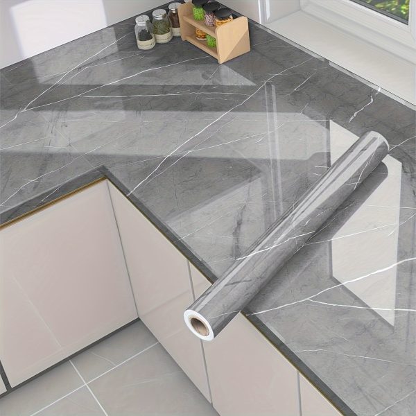 Roll Self-Adhesive Kitchen Stickers, Waterproof And Oil-Proof Self-Adhesive Wall Stickers - Image 2