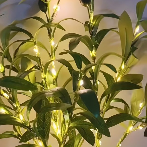1pc/3pcs Artificial Plant Olive Branch LED Tree Light DIY Craft Home Restaurant Office Counter Night Light Decoration - Image 5